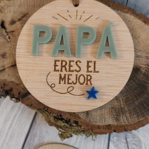 Placas de Madera Día del Padre