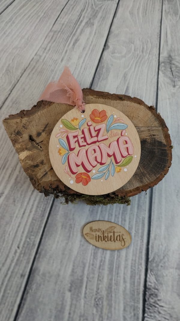 Placas de Madera Día de las Madres