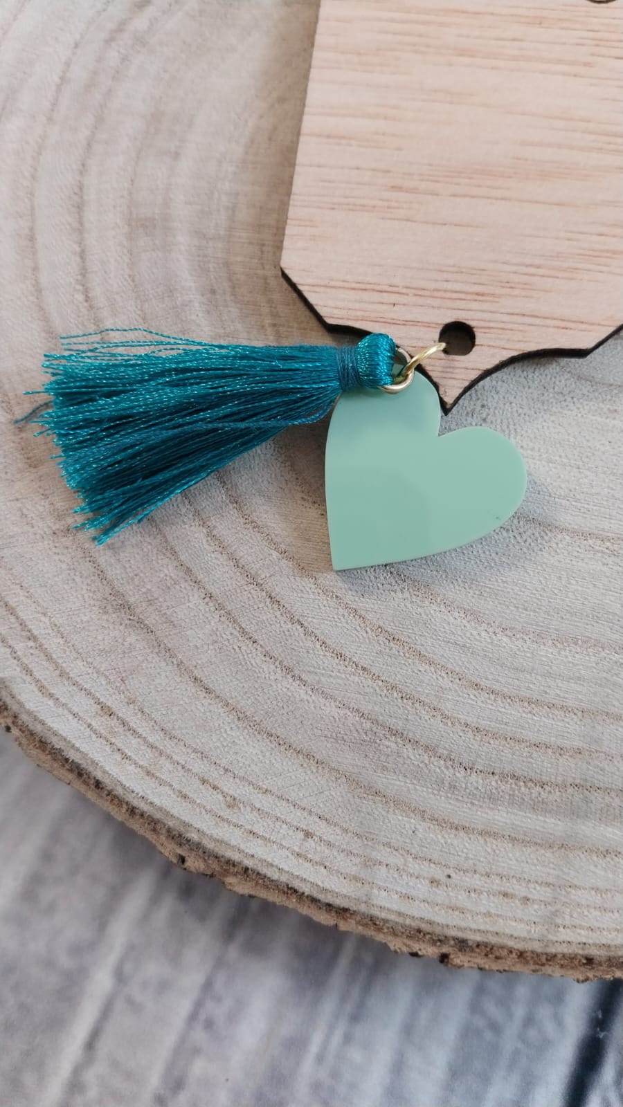 Marcapáginas de Madera con Frases y Piezas de Metacrilato