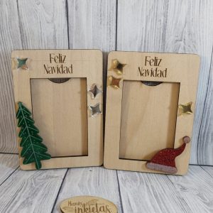 Marco de Fotos con Imán Navidad