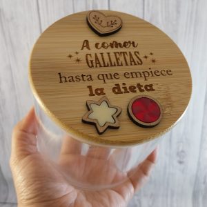 Bote de Galletas, Gominolas, Chocolates y Dulces para Navidad