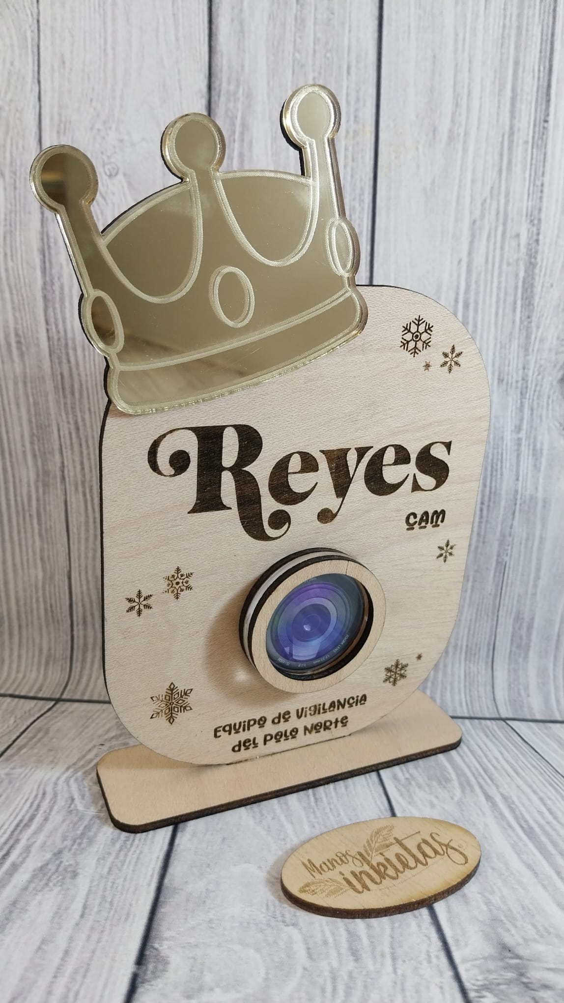 Web Cam de Navidad Papá Noel, Reyes Magos y Elfo Travieso