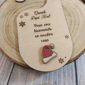 Colgador para Puerta Papá Noel y Reyes Magos