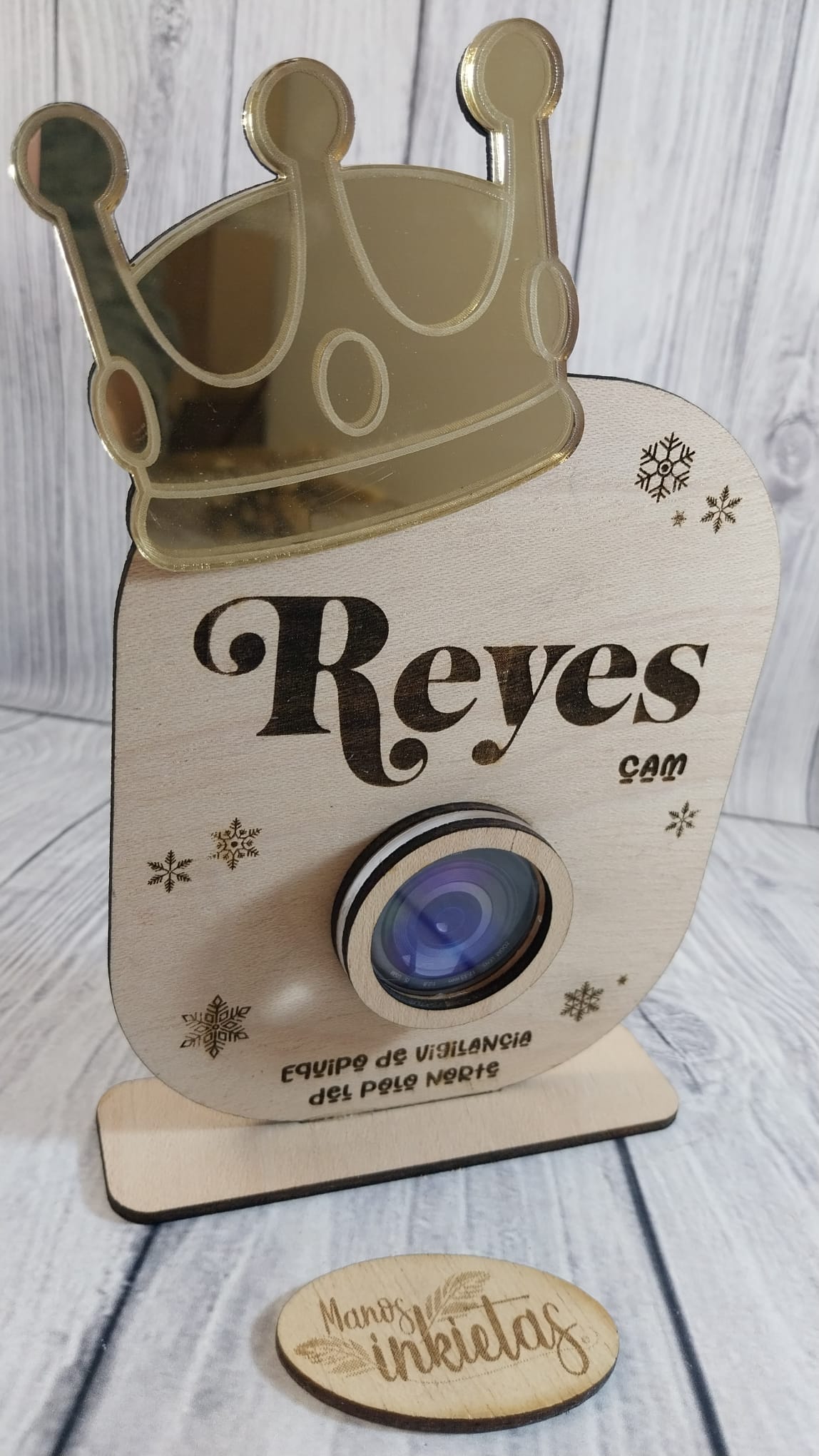 Web Cam de Navidad Papá Noel, Reyes Magos y Elfo Travieso