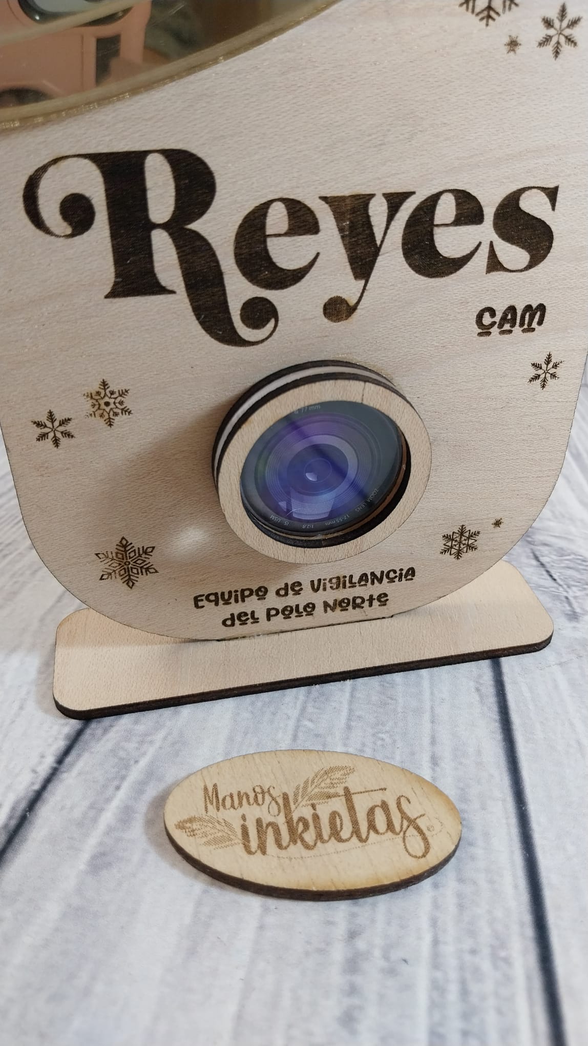 Web Cam de Navidad Papá Noel, Reyes Magos y Elfo Travieso