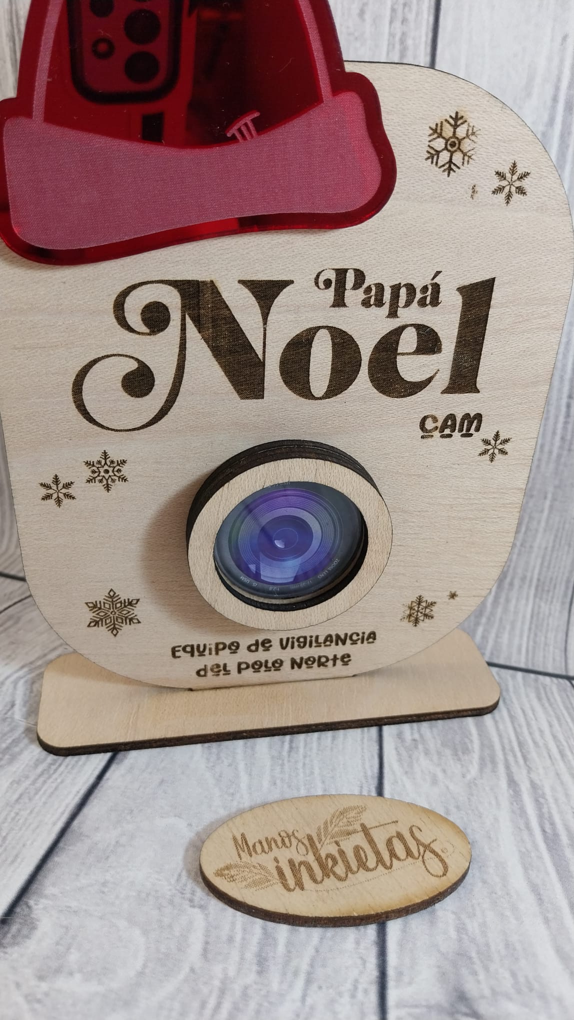 Web Cam de Navidad Papá Noel, Reyes Magos y Elfo Travieso