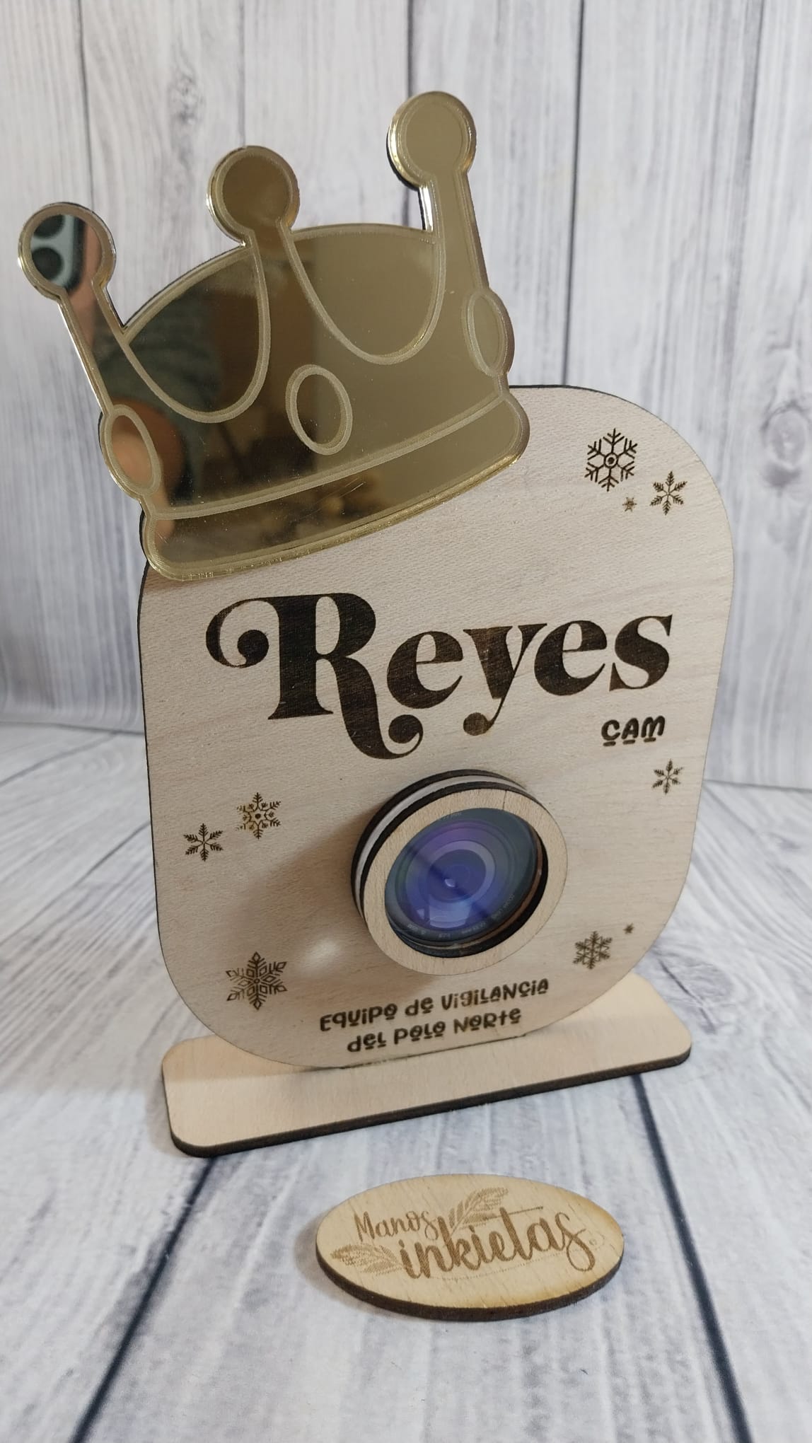 Web Cam de Navidad Papá Noel, Reyes Magos y Elfo Travieso