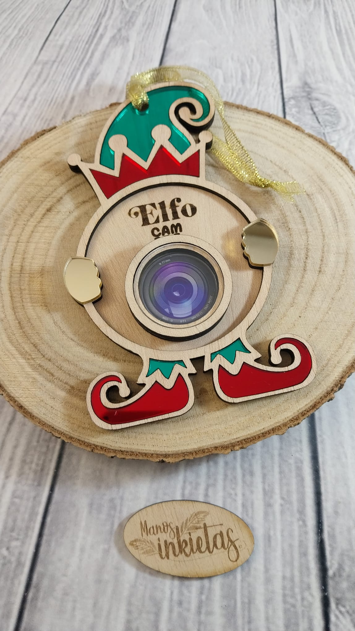 Web Cam de Navidad Papá Noel, Reyes Magos y Elfo Travieso