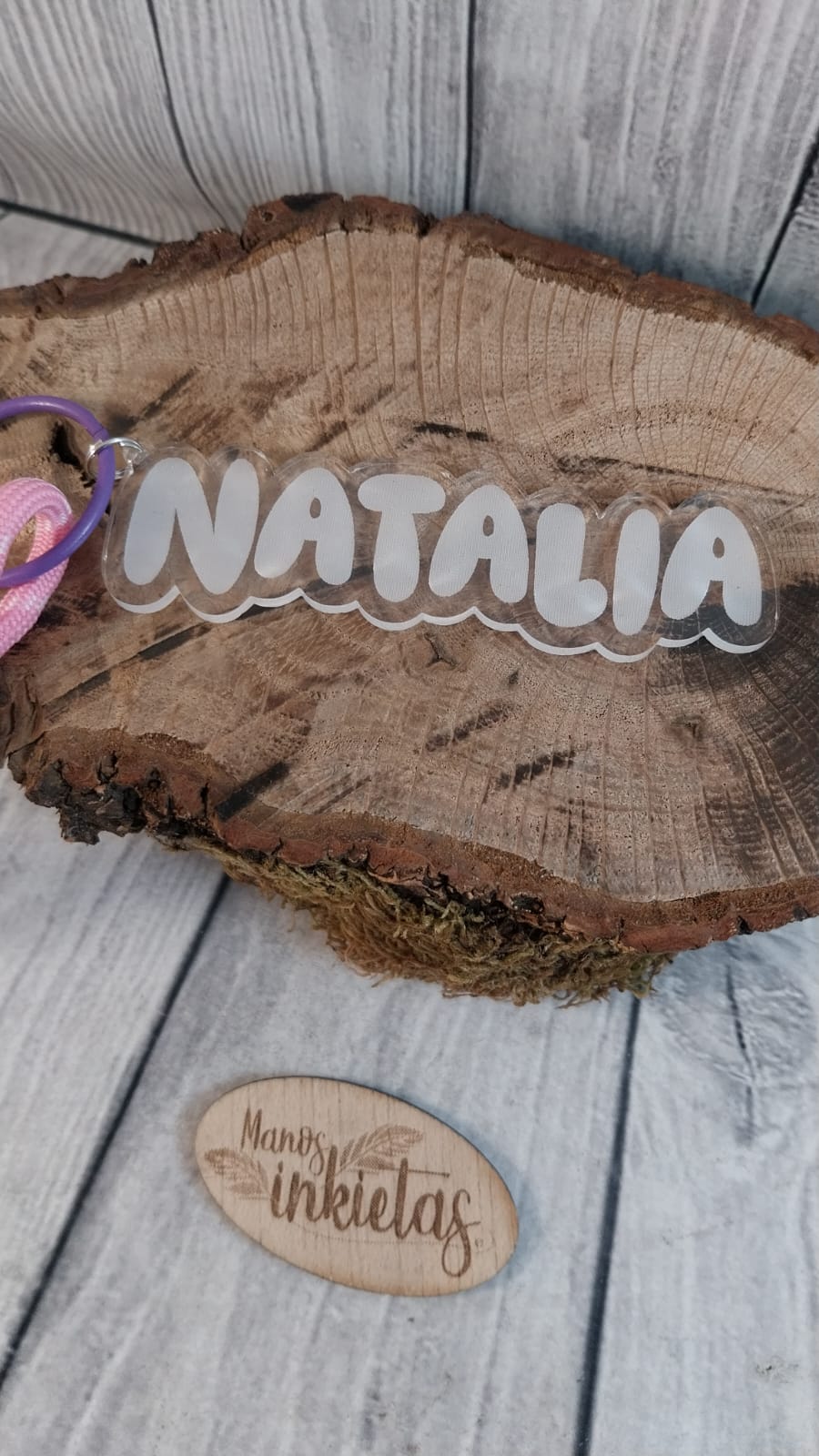 Tag personalizado para mochilas