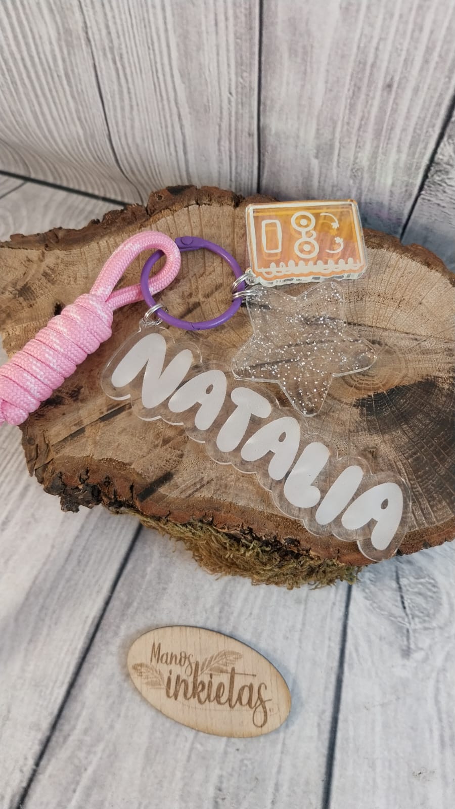 Tag personalizado para mochilas