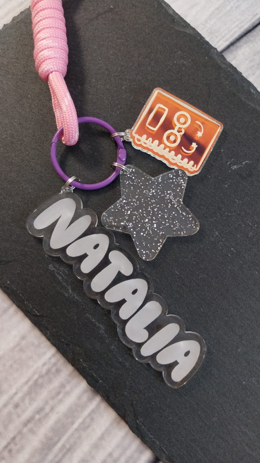 Tag personalizado para mochilas
